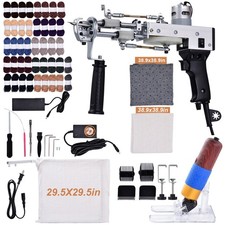 Tufting Gun Starter Kit,Tufting Gun with Carpet Trimmer Rug Making Kit, Rug Gun