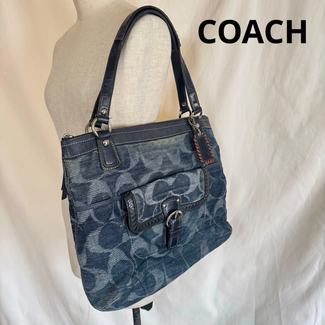 Coach Poppy Denim Exterior Tote Bags & Handbags for Women | eBay