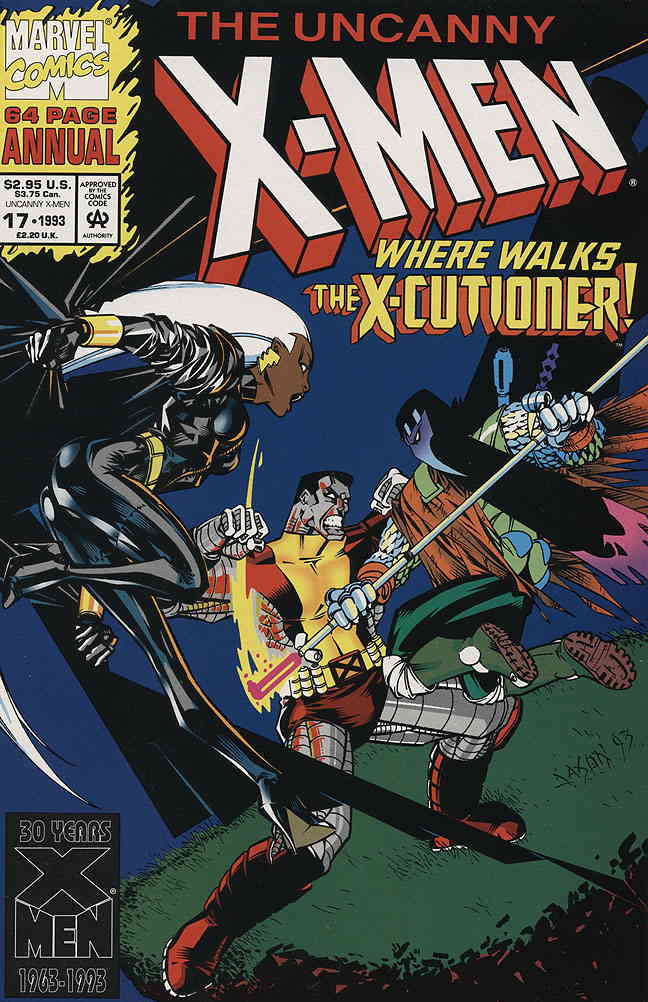 Uncanny X-Men Annual 17 VF Marvel 1st Appearance of X-Cutioner - combined shipping