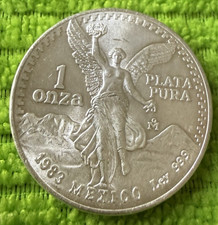 1983 Mexico Silver 1 Onza | 1 oz Coin | Mexican Libertad | 🚀US Arrive quickly