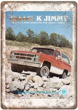 1983 Gmc Jimmy Vintage Automobile Ad Retro Look Metal Sign Am7383 1983 Gmc Jimmy Vintage Automobile Ad Retro Look Metal Sign Am7383
