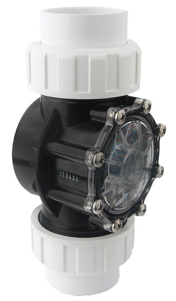 Custom Molded CMP 25830-734-000 2"" Socket Union Serviceable Check CPVC Valve