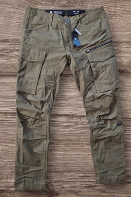 G-Star RAW Rovic Zip 3D|Cargo Hose Gr. 38/34| Neu mit Etikett|Dark Olive
