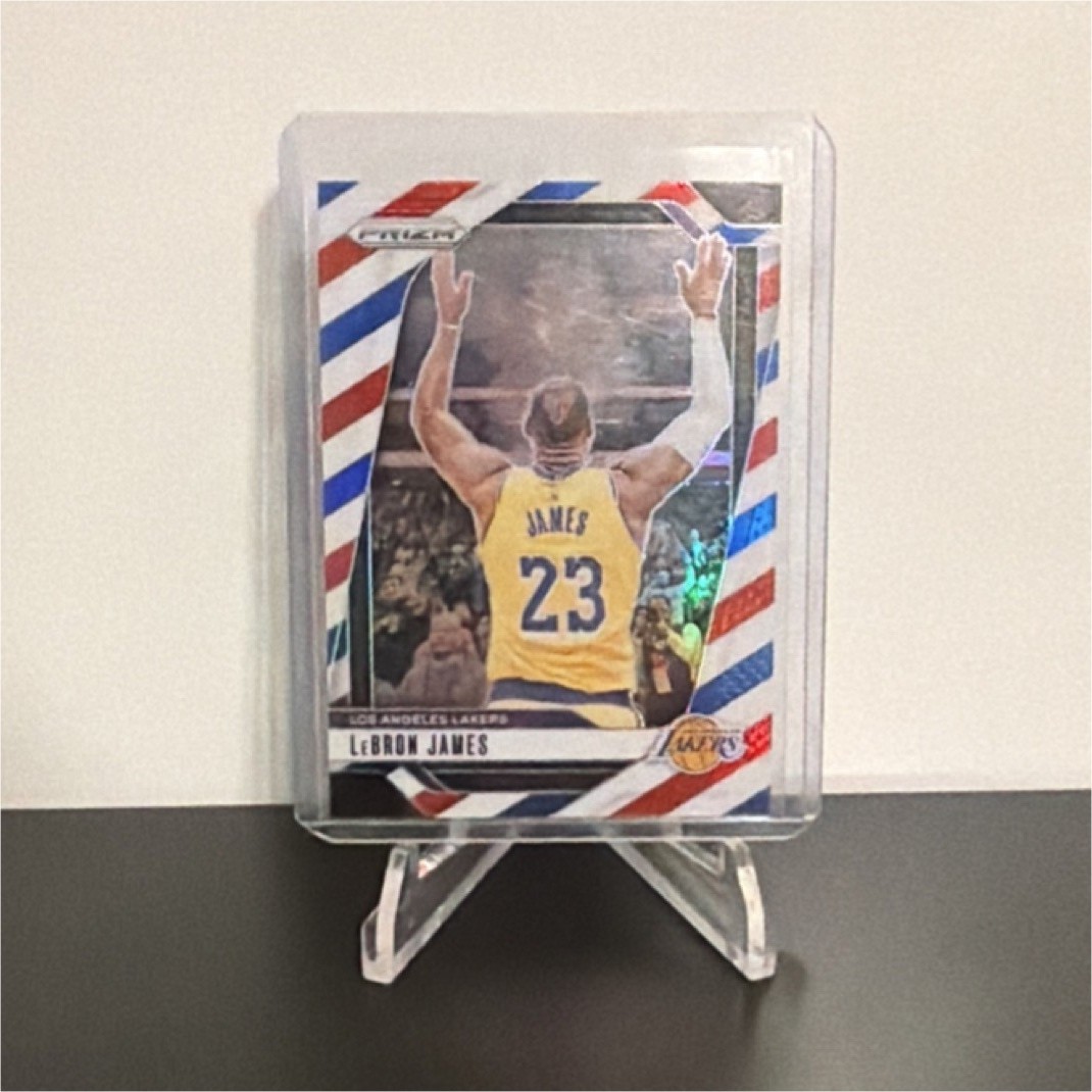LeBron James 2024 Prizm #130 Red White Blue Price Guide - Sports