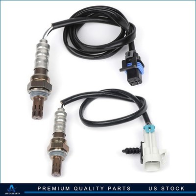 2pcs Upstream & Downstream for 06-2008 Chevrolet Cobalt 2.4L O2 Oxygen 02 Sensor