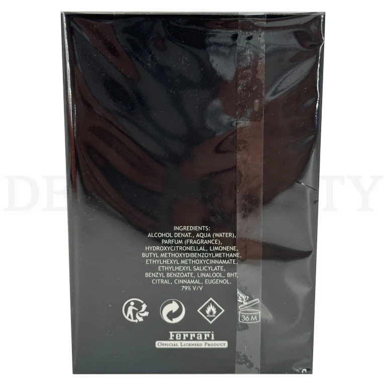 Eau De Toilette Spray Scuderia Ferrari Negro 4.2 OZ Por Ferrari Para Hombre Foto 3 de 3