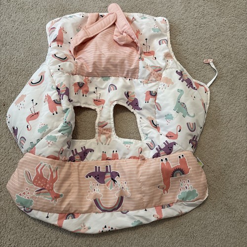 Shopping Cart Cover For Baby Or Toddler Pink Dinosaur And Unicorn