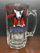 Vintage 1987 Bud Light Spuds MacKenzie Beer Mug 8” Collectible