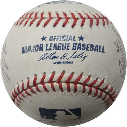 Evan Longoria Ryan Braun Adam Dunn Firmado Equipo Olímpico de Béisbol de las Grandes Ligas de EE. UU. - Imagen 3 de 5