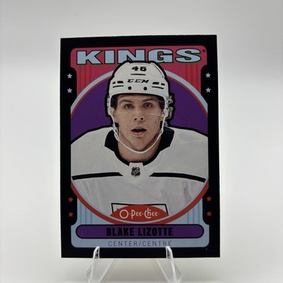 2021-22 O-Pee-Chee - Blake Lizotte #128 Retro Black Border 100/100 LA Kings