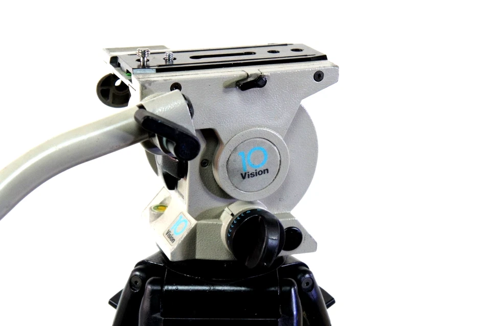 VINTEN VISION 10 PANBAR NEW PL TDKNOB GRSP DA TRIPOD 1D NEW BAG SERVICED 37.5Lbs - Image 2 of 4