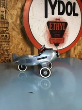 vintage metal airplane toys Pedal Car Gas Oil