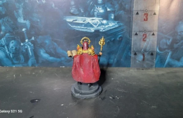 Miniaturas sexy pintadas pinup para warhammer 40k adepta sororitas canoness - Imagem 4 de 4