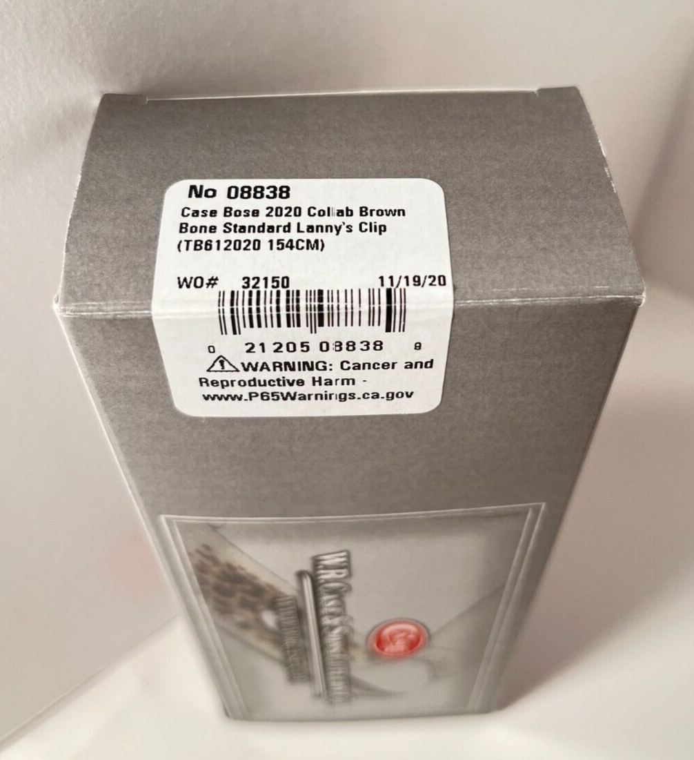 Case 08838 Tony Bose 2020 Lanny's Clip Lockback Knife TB612020 154CM 1/