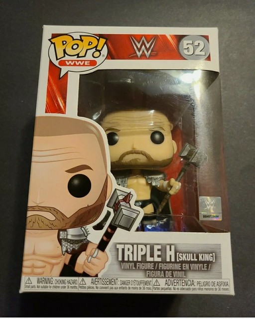 Funko Pop WWE Triple H Skull King Vinyl Figure #52 - Chase for sale online | eBay