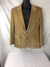 Contemporary Clothing Tan Blazer Size 40R Cotton