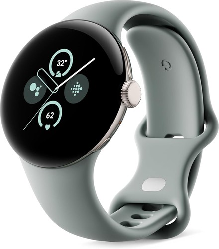 Google Pixel Watch2 41 mm GPS + WiFi + Bluetooth Or Noir Argent - GRADE B - Photo 5 sur 6