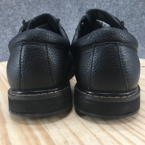 Dr. Scholls Shoes Mens 10 Wide Harrington Oxford Black Leather Lace Up Casual - Picture 9 of 17