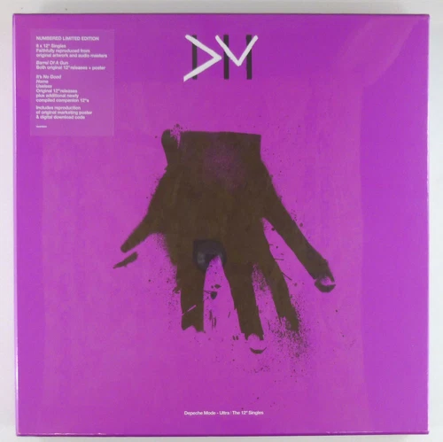 8X 12" Box Depeche Mode Ultra 12" Singles 180G Limited Numbered Nr. 2582 - Sm013