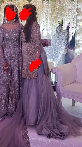 grey indian pakistani asian bridal 