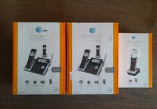 A TT ATT CL83213 CL80113 Handset Cordless Answering System Caller ID Phone Lot