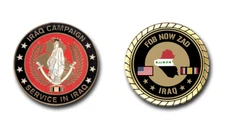 FOB Now Zad Iraq Service Challenge Coin
