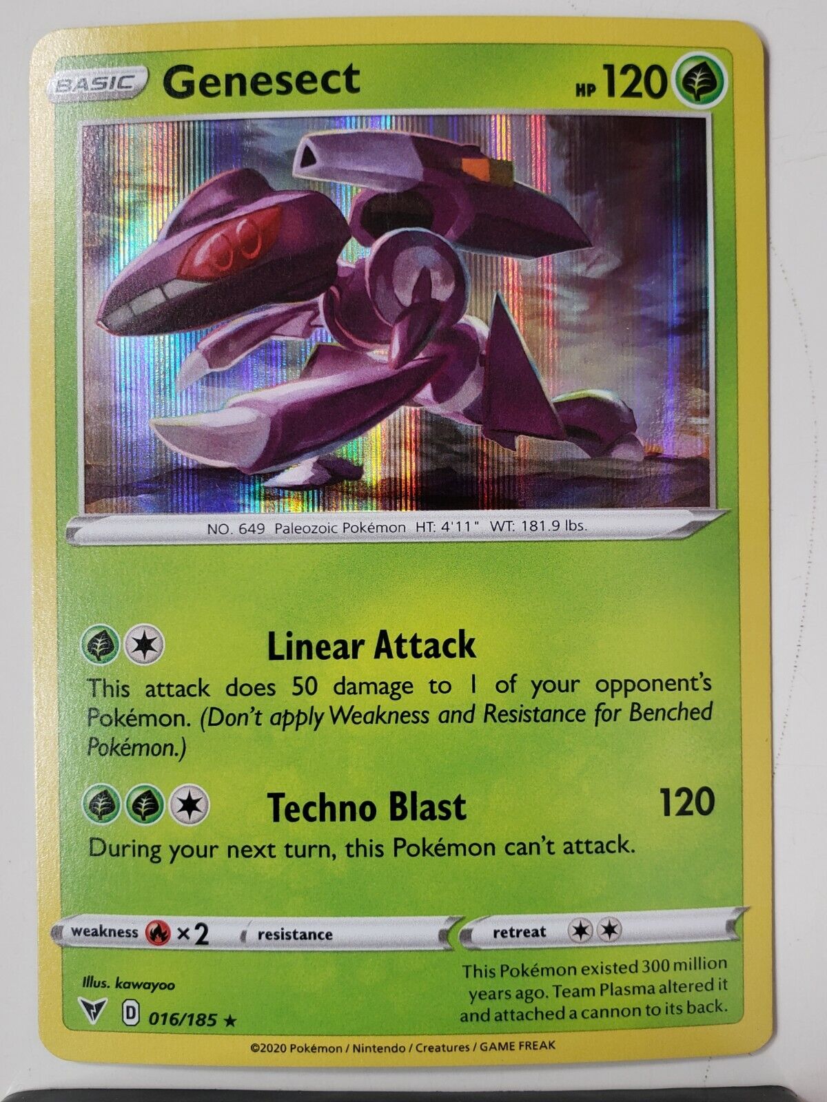 Genesect, Vivid Voltage, TCG Card Database