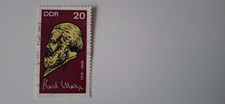 Stamp GDR 1968 150. Geb. Karl Marx Mi 1366A Stamped
