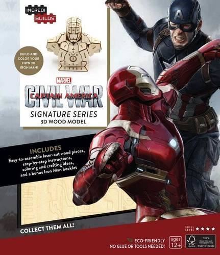 IncrediBuilds: Marvel's Captain Ameri Like New Book, Insight Edi