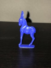 Cracker Jack Donkey - 1950s Stand Up - Blue Plastic