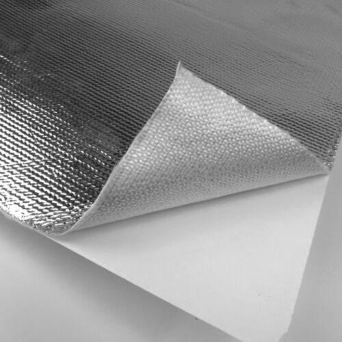 Feuille d&#039;isolant thermique adhésive ISO112 1000°C, bouclier thermique aluminium