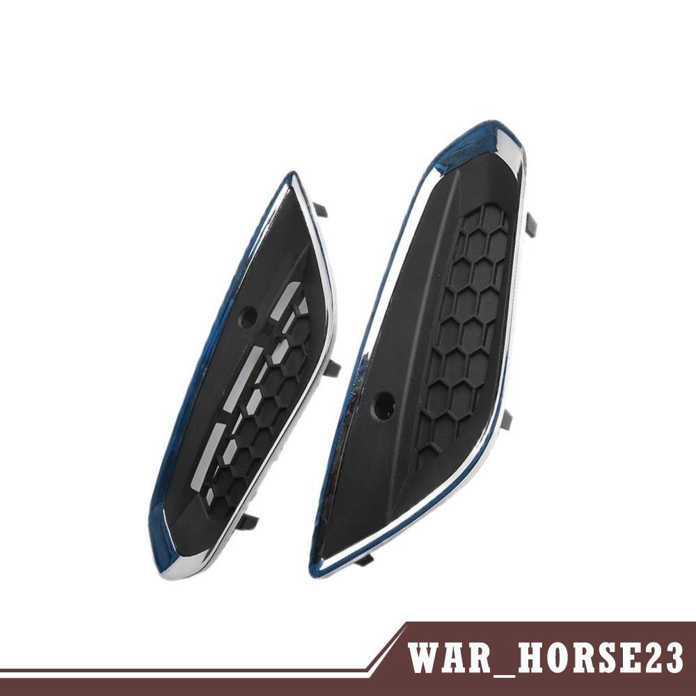 Pair Front RH & LH Side w/ Parking Assistance Hole Grille Cap Fits For S60 2013