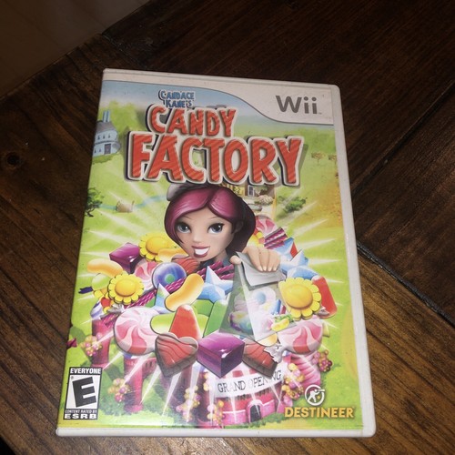Candace Kane's Candy Factory - Nintendo Wii Game - Complete w/ Manual
