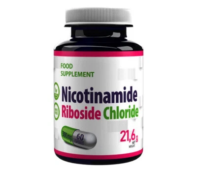 HEPATICA Nicotinamide Riboside 300mg 60 Caps Pure NAD+ Anti-Ageing Supplement