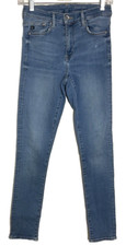 Women's Jeans &Denim Shaping 30" Inseam 26" Waist Blue Faded Medium Wash