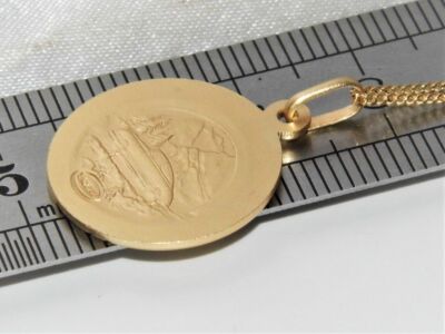 Ciondolo San Cristoforo Oro 9kt Ciondolo San Cristoforo In Oro - Foto 7