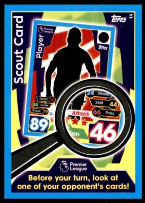 Match Attax 17/18 Scout - Taktikkarte Nr. T4
