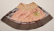 MATILDA JANE Westside Gretta in Calico Apron Skirt Floral Girls Size 6