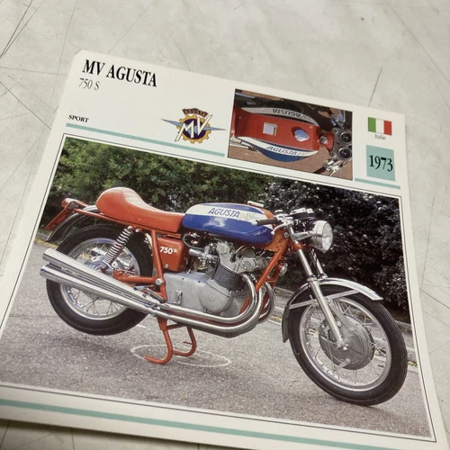 MV Agusta 750 S 1973 Motorcycle Collection Atlas Italy