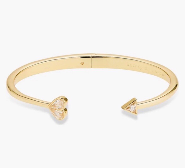 【kate spade】お洒落！RockSolid ハートストーンバングル K6893 kate spade】お洒落！RockSolid ハートストーンバングル K6893