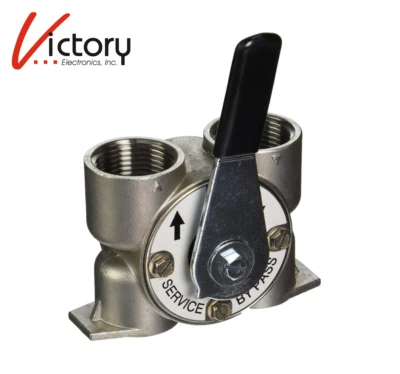 NEW Pentair 60041SS 1" Stainless Steel Bypass for Fleck Control Heads | 23089/6