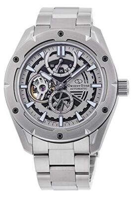 Orient Star RK-AV0A02S Mechanical Automatic Men's Watch Made in Japan Silver NEW
