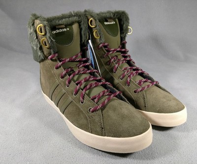 adidas high tops with fur