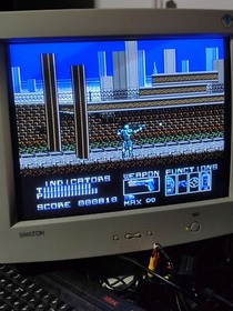 NES FAMICOM ROBOCOP GAME ONLY USED CONDITION