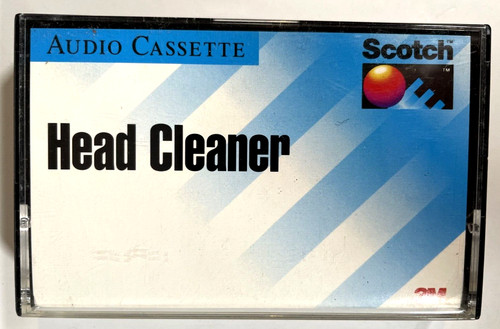 SCOTCH Audio Cassette Head Cleaner