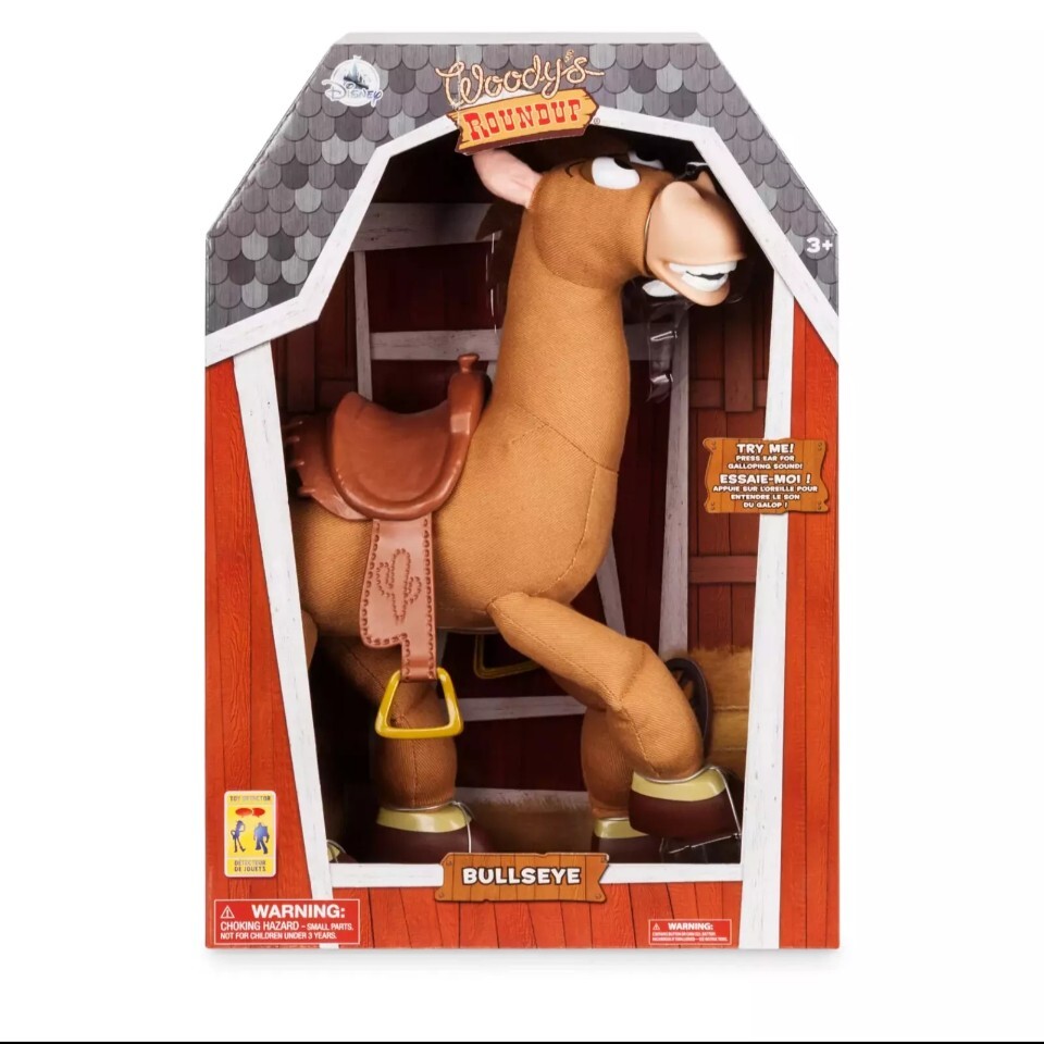 NEW💥Disney Parks Toy Story Bullseye 18" Interactive Action Figure with Sound 