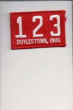 Troop 123 Doylestone, Ohio patch