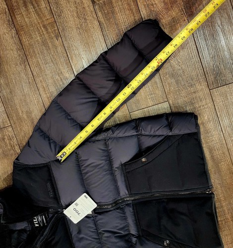 Filson Women's Goose Down Featherweight Hooded Puffer Parka NWT S $295 Black - Picture 7 of 8