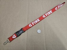 Pink Dog Lanyard Key Badge Holder Tether Advertising Advertisement Advertise