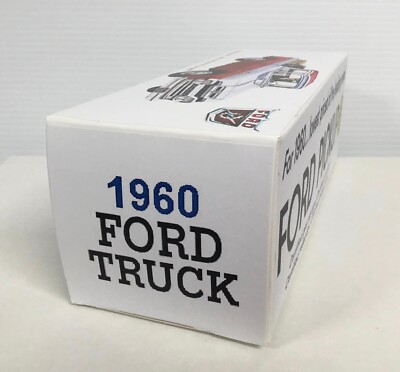 New 1960 Ford F-100 Pickup Truck Custom Made Promo Model BOX ONLY..NO TRUCK